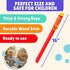 Giant Bubble Wand Bubbles for Kids Big Bubble Wand Huge Rope 1 Pack with Bubble Solution Powder