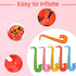 Inflatable Saxophone Musical Instruments, Microphone Party Supplies, 12pcs Red Bag Fillers for Hen Night Stag Dress Up