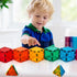 110PCS Set, FNJO Magnetic Tiles, Magnet Building Magnetic Building Blocks, Construction STEM Learning and Playing Toys
