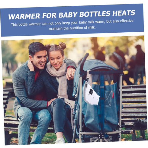 Portable Newborn Milk Bottle Warmer Bag Level Temperature Control USB Electric Insulated Bottle Holder for Breastmilk