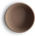 mushie Silicone Suction Bowl - BPA-Free Non-Slip Design (Natural)