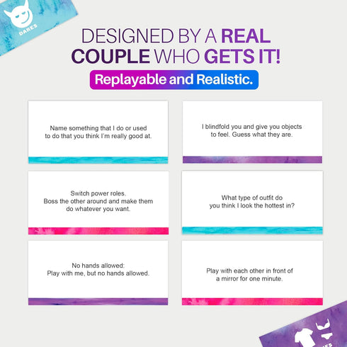170 2 Why Don't We - Why Not? Fun and Romantic Board Game for Couples - Cards with Conversations Dares and More