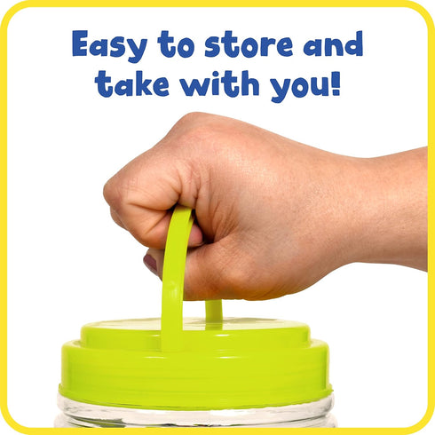 READY 2 LEARN Easy Grip Crayons - 6 Colors, Non-Toxic Toddler Crayons, Easy to Hold, Refills Available