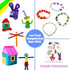 Set 4 5 6 7 8 VLUSSO Arts and Crafts Supplies for Kids DIY Craft Kits Art Supplies Materials Kids Crafts with Pipe
