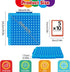 Torlam Math Flash Cards + Math Board, Multiplication & Division Flash Card Games for Kids 1st-6th Grade