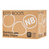 ECO BOOM Diapers, Viscose from Bamboo, Natural Soft Disposable Nappies for Infants, Size 0, 80 Count