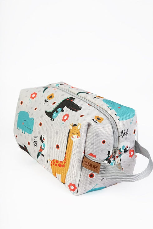 HAMUR HOME Reusable Wet Dry Bag Water-Repellent Travel Organizer with Protective Inner Lining for Baby Diapers