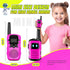 Kids Walkie Talkies Toys for Girls: comedyfun Mini Robots 2 Pack, Birthday Gifts for 3-8 Year Old Girls Outdoor Games