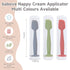 3 Pack(with 3 babove Baby Diaper Cream Spatula Applicator Travel Case), Butt Paste Spatula Soft Silicone,Diaper Rash