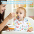 12 Pieces Sublimation Blank Baby Bibs - Printable Reusable Dribbler Bib, 30 x 27 cm, Stain Resistant