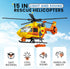 CSDCSD 3 4 5 6+ Rescue Transport Helicopters Kids Toys,Helicopters Toy with Crane and Transport Racks,Gifts for Age