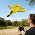 Generic 14+Ages Lights/3 Batteries,360 RC Airplane, Glider Aircraft,for Teens and Adults,Durable Lightweight Foam RC