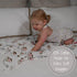 Swaddle Blanket | 100% Muslin Cotton | Gender Neutral Newborn and Baby Nursery Essentials, Registry | Cow Print