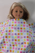Baby Whitney 17" Set 2 Pack Doll Toy Receiving Blankets
