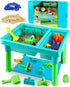 Sandbox Kit Sand Table : Sand Playset Bin with Lid Toys Toddler