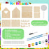 2 Pack 6+ Juexica DIY Birdhouse Kits for Kids Ages Build and Paint Wooden Bird House Arts and Craft Project with Paint