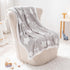 Cozy 33x43 Inches, Baby Blanket for Toddlers, Reversible Star Jacquard Ultra Soft Shaggy Fleece Swaddle Receiving