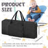 Huhumy 35.8 15.4 4.5 Inches Bouncer Cover x x Transport Bag for Bouncer Black Infant Bouncy Seat Travel Bag Double