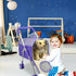 ANIVIA Pet Stroller and Accessories for Kids Ages 3 to 7, 2 Pieces Play Dog Set with 1 Pet Puppy Included