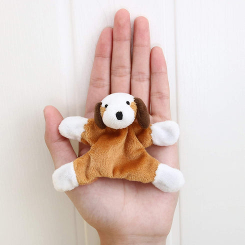 Animal Magnets Toy Set, Plush Magnet Animals for Refrigerator, 8-Piece Set