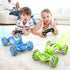 360-degree car,4WD 6-12 Resosese RC Stunt Cars Remote Control Car Double-Sided Driving Flips Rotating Toy All Terrain