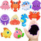 Fridge Magnet for Toddlers, Cute Rubber Animal Magnets for Educational Learning Toy Gift