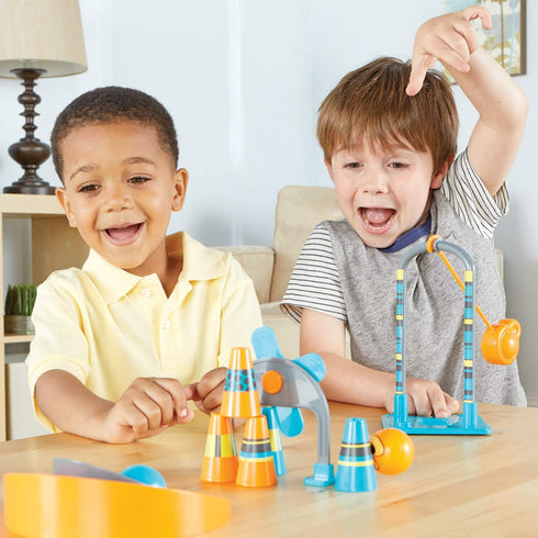 Learning Resources Pendulonium STEM Challenge, Kids Pendulum Game, 16 Pieces, Ages 5+