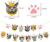 TSJ 14PCS Cat Birthday Banner, Kitty Cat Theme Party Bunting Decoration for Cat Party Favors