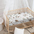 Woodland Animals Baby Crib Sheets - Unisex Bear Deer Hedgehog Owl Squirrel Rabbit, Standard Crib Toddler