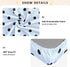CZXW 52" 28" Blue Polka Dots Crib Sheets Fitted x Natural Cotton Soft & Breathable for Baby Crib Mattress