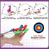240 Hungdao Pcs Flying Chicken Slingshot Rubber Chicken Slingshot Fingers Toys for Kids Stretch and Relax Game Birthday