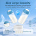 AOOTSMILE 22oz 360 24 2 Portable Breast Milk Cooler for Travel, Large Capacity Breastmilk Chiller for Working Moms