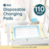 (110 Pack) 13" 18" Reli. Disposable Changing Pads for Baby | Disposable Diaper Changing Pads, x | Super Absorbent