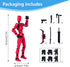 Set, 13 3D 13 Assembly Completed Action Figure Model Multi-Jointed Movable, Printed Toys, Robo Figure for Collector