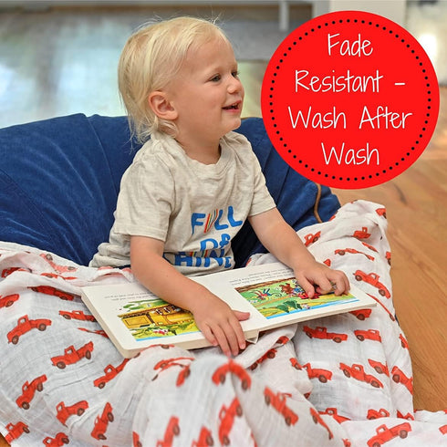 3 Pack 100% 47 47 Inches Cozy LollyBanks Muslin Swaddle Blanket, Muslin Cotton Soft Swaddle Blankets for Baby Boys, X
