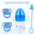 8 Set BABESIDE Baby Doll Bottles with Disappearing Milk and Juice Magic Bottles, Magnetic Pacifiers and Pacifier Clips