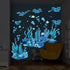 Zonon Under The Sea Wall Decals, Ocean Stickers, Coral Reef and Seaweed Underwater Decor for Nursery Living Room Office