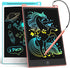 TECJOE 2 Pack LCD Writing Tablet, 8.5 Inch Colorful Doodle Board for Kids, Travel Games and Learning Toys