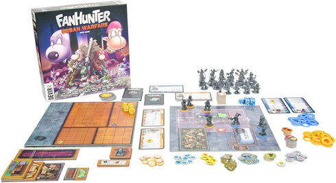 Fanhunter Urban Warfare Strategy Board Game