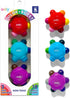 Ooly Color Burst Grip Crayon for Toddlers and Little Hands, Set of