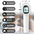 FT50 Infrared Thermometer for Adults and Kids - Non-Contact Fever Monitor with Screen Display