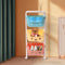 YIYIBYUS Kids Toy Box Storage Organizer 3-Tier Utility Rolling Cart with Universal Wheels,