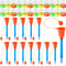 Honoson 48 Pcs Basketball Party Favors - 24 Mini Basketball Games & 24 Sports Pens for Desktop Decorations