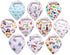 Premium Drool Bibs, Organic Cotton, 2 Layers, Absorbent, Adjustable Bandana Bibs for Toddlers