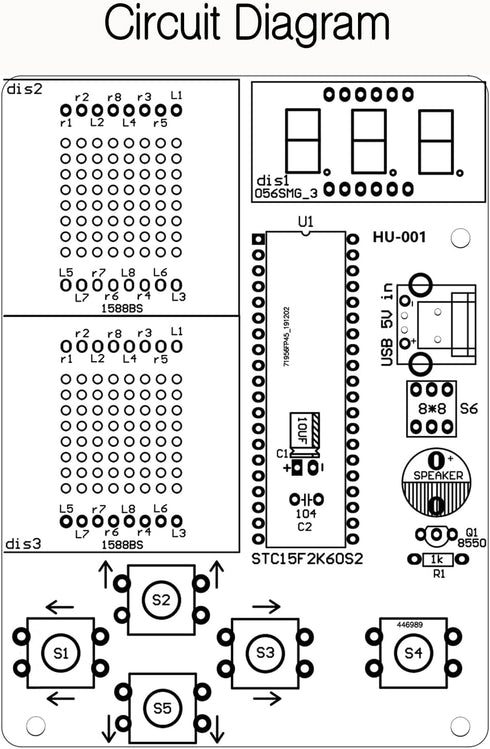 EI Electronic Pixel Games - DIY Kits for Teenagers and Adults, Soldering Kits for School Learning and Education