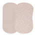 Set Bassinet and Changing Pad Cover Bundle (Pink Gingko and Pin Dots Collection)