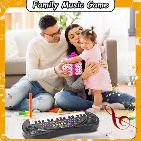 EKKBHKI 32 3-8 Keys Kids Piano Keyboard Toys, Multifunction Keyboard for Kids - Children Early Learning Educational