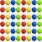 Sumind 48 Pieces Foam Balls, Soft Foam Bullet Replacement Refill Pack for Blasters Guns, Birthday Party Favors, Red,