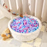 STARBOLO Ball Pit Balls, Pack of 150pcs Crush Proof Plastic Children's Toy Balls, Mermaid Ocean Balls for Birthday