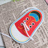 2 pcs Wooden Lacing Shoe Toy, Learn to Tie Laces, Educational Threading Motor Skills Toy